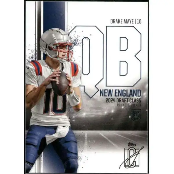 NFL 2024 Topps Signature Class Football Drake Maye #152 [Rookie]