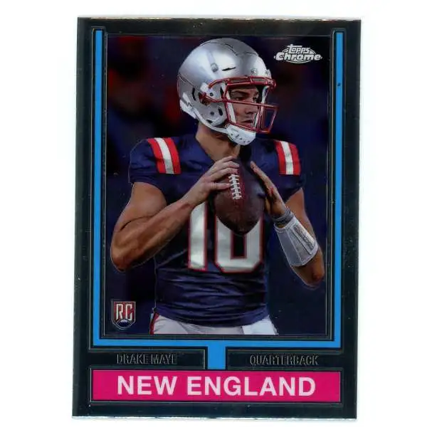NFL 2024 Topps Chrome Football 1974 Topps Football Drake Maye #74TF-3 [Rookie]