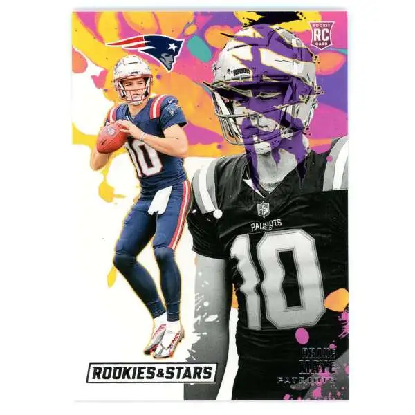 NFL 2024 Panini Rookies & Stars Football Rookie Exclusive Drake Maye RE-DME [Rookie]