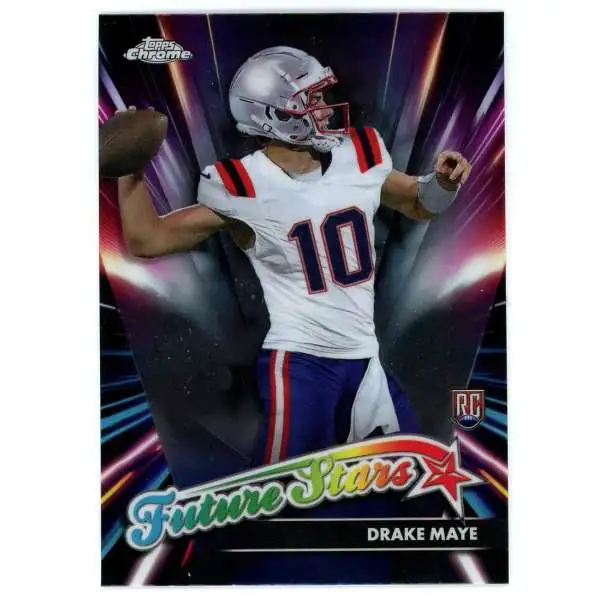 NFL 2024 Topps Chrome Football Future Stars Drake Maye FS-3 [Rookie]