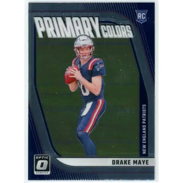 NFL 2024 Panini Donruss Optic Football Rookie Primary Colors Drake Maye #3 [Rookie]