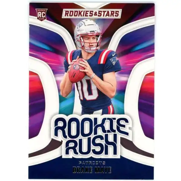 NFL 2024 Panini Rookies & Stars Football Rookie Rush Drake Maye RR-DME [Rookie]