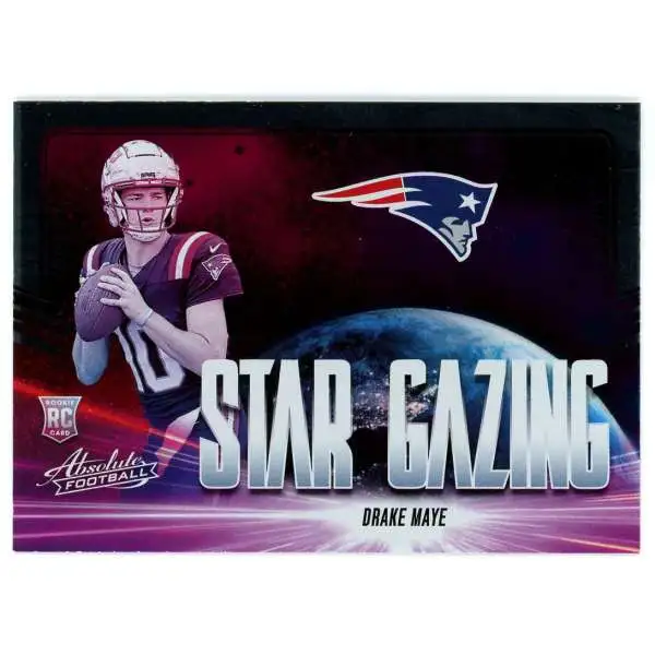 NFL 2024 Panini Absolute Football Star Gazing Drake Maye SG-DME [Rookie]