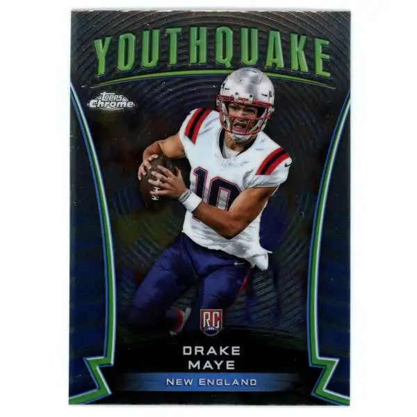 NFL 2024 Topps Chrome Football Youthquake Drake Maye Y-2 [Rookie]