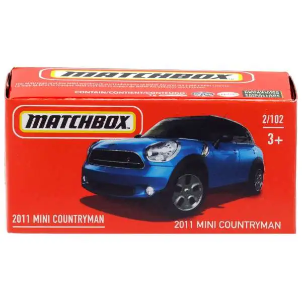Matchbox Power Grabs 2011 Mini Countryman Diecast Car #2/102