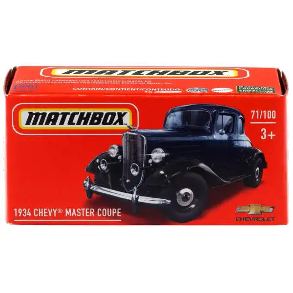 Matchbox Power Grabs 1934 Chevy Master Coupe Diecast Car