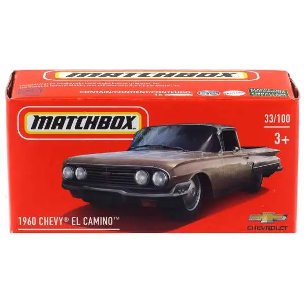 Matchbox Power Grabs 1960 Chevy El Camino Diecast Car #33/100