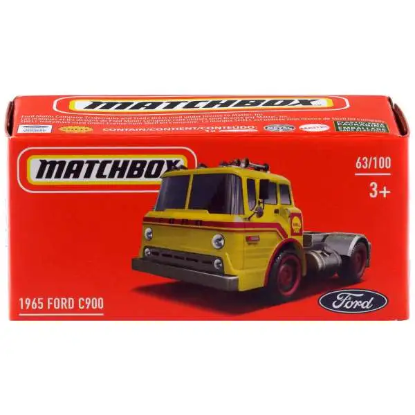 Matchbox Power Grabs 1965 Ford C900 Diecast Car #63/100