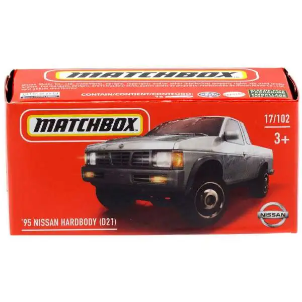 Matchbox Power Grabs '95 Nissan Hardbody (D21) Diecast Car #17/102