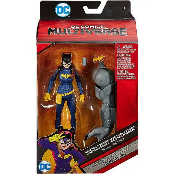 DC Batgirl of Burnside Multiverse King Shark Series Batgirl Action Figure