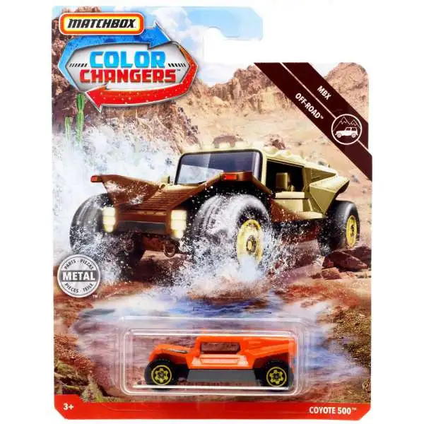 Matchbox Color Changers MBX Off-Road Coyote 500 Diecast Vehicle