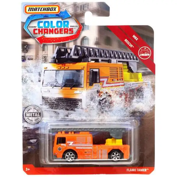 Matchbox Color Changers MBX Rescue Flame Tamer Diecast Vehicle