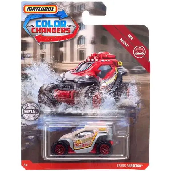 Matchbox Color Changers MBX Rescue Spark Arrestor Diecast Vehicle