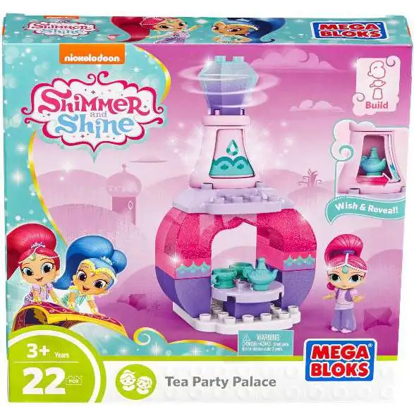 Mega Bloks Shimmer & Shine Tea Party Palace Set DXH12