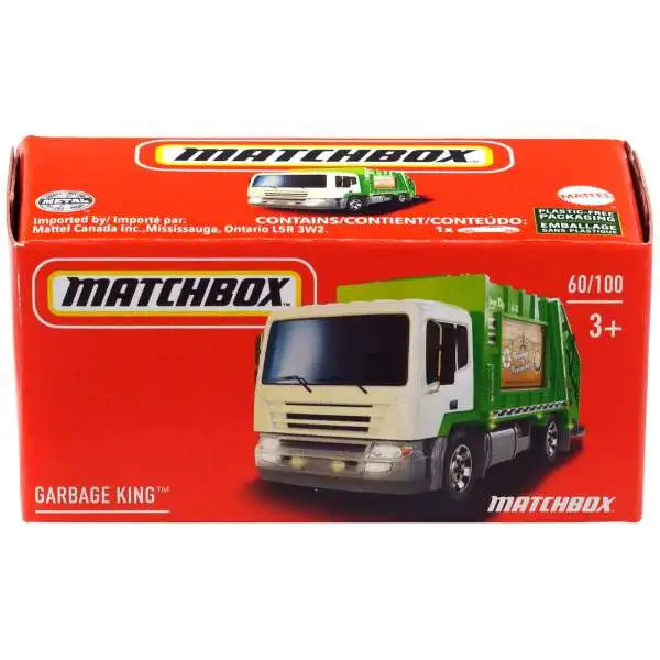 Matchbox Drive Your Adventure Garbage King Diecast Car #60/100