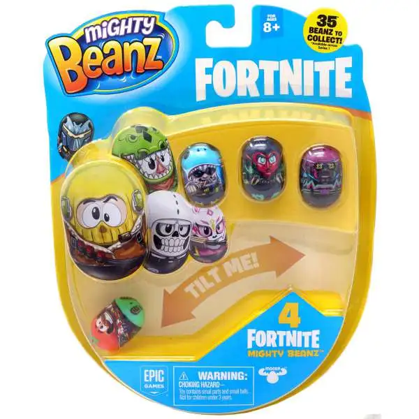 Mighty Beanz Fortnite Tomatohead 4-Pack Moose Toys - ToyWiz