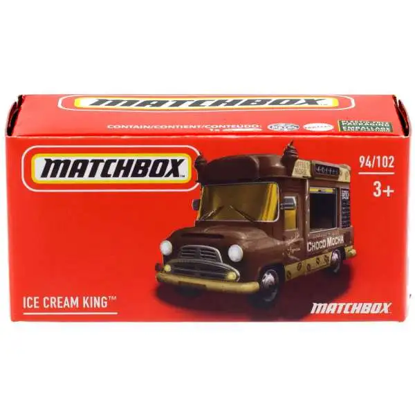 Matchbox Power Grabs Ice Cream King Diecast Car #94/102