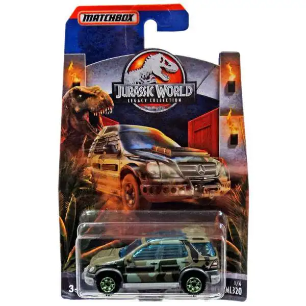 Jurassic World Matchbox Legacy Collection '97 Mercedes-Benz ML320 Diecast Vehicle