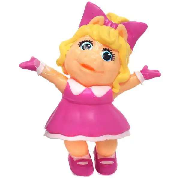 Disney Junior Muppet Babies Life-Like Piggy 3.5-Inch Rubber Figure