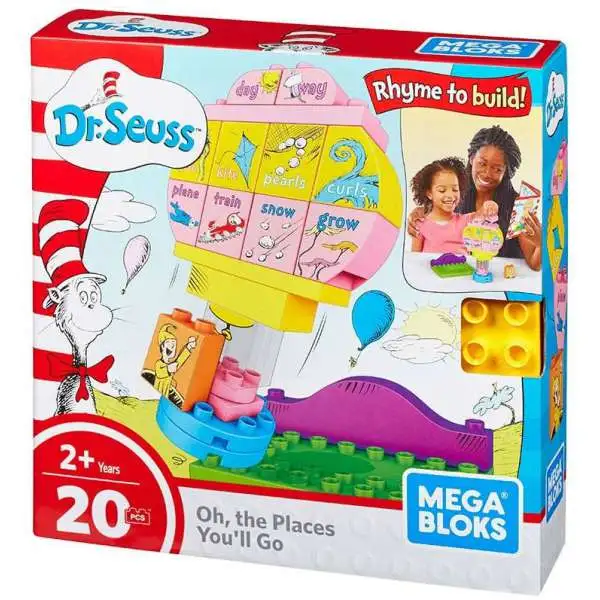 Mega Bloks Dr. Seuss Oh, the Places You'll Go Set FNJ67