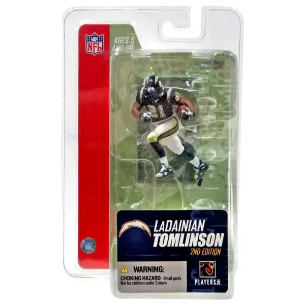 McFarlane Toys NFL San Diego Chargers Sports Football 3 Inch Mini Series 3 LaDainian Tomlinson Mini Figure