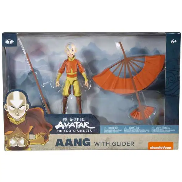 McFarlane Toys Avatar the Last Airbender Aang with Glider Action Figure