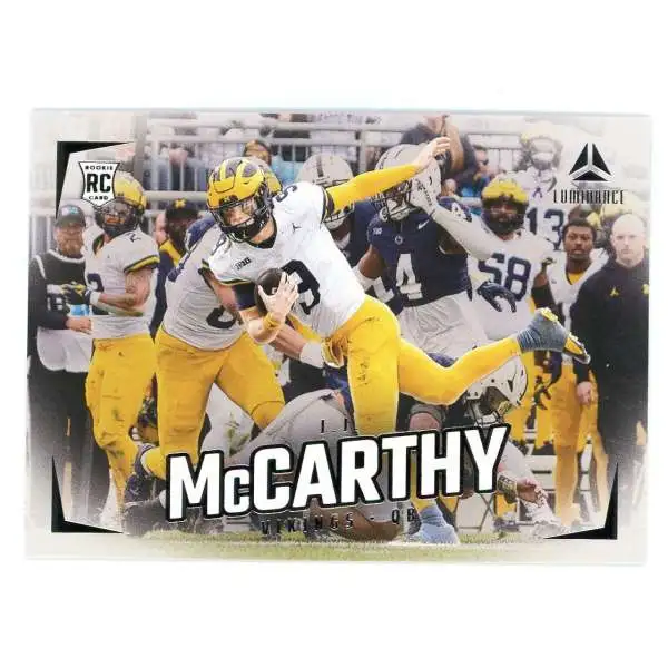 NFL 2024 Luminance Football J.J. McCarthy #187 [Rookie]