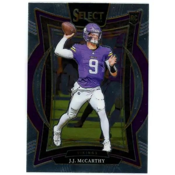 NFL 2024 Panini Select Football Base Concourse J.J. McCarthy #24 [Rookie]