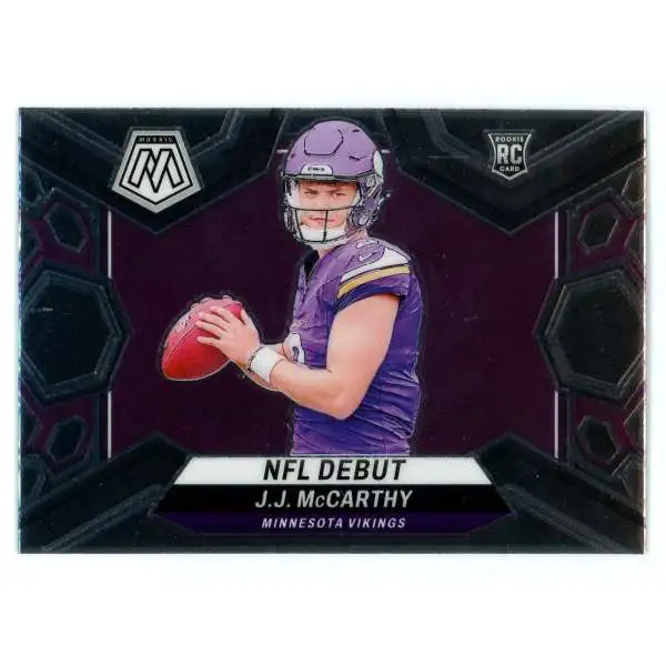 NFL 2024 Panini Mosaic Football Debut J.J. McCarthy #275 [Rookie]