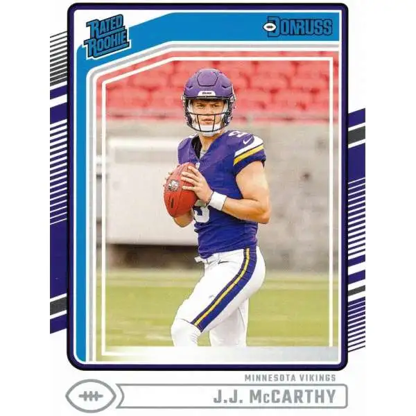 NFL 2024 Panini Donruss Football J.J. McCarthy #303 [Rookie]
