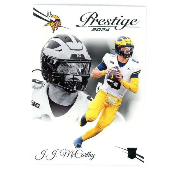 NFL 2024 Panini Prestige J.J. McCarthy #311 [Rookie]