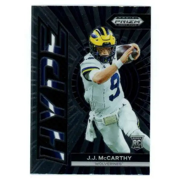NFL 2024 Panini Prizm Draft Picks Hype J.J. McCarthy HP-JM [Rookie]