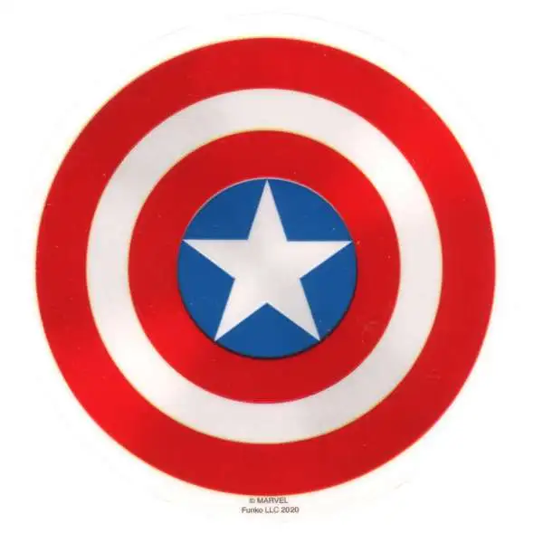 Funko Marvel Captain America Shield Exclusive 3-Inch Sticker