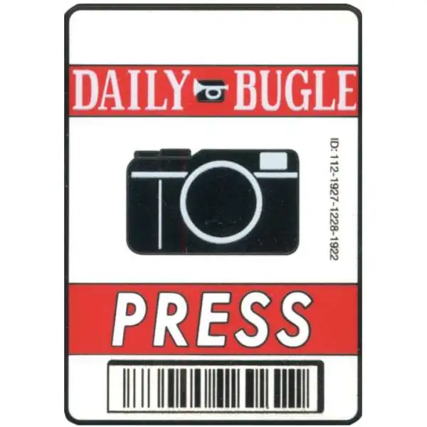 Funko Marvel Collector Corps Daily Bugle Press Pass 2.5-Inch Pin