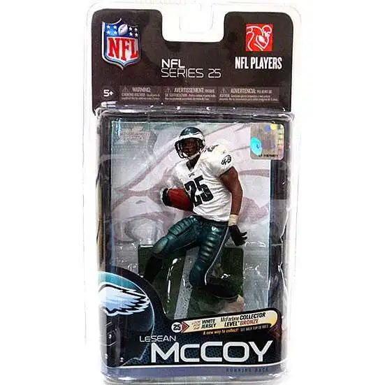 McFarlane Toys NFL Philadelphia Eagles Sports Picks Football Series 25 LeSean McCoy Action Figure [White Jersey]