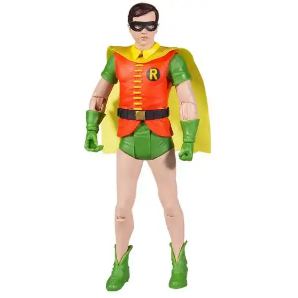 McFarlane Toys DC Batman Retro Series Robin Action Figure [Version 1, Classic TV Series (1966)]