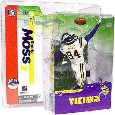 McFarlane Toys NFL Minnesota Vikings Sports Picks Football Series 10 Randy Moss Action Figure [White Jersey Variant]