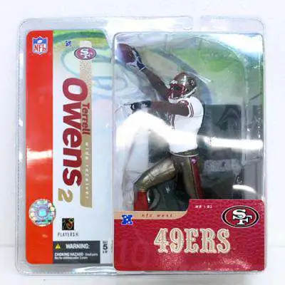 McFarlane Toys NFL San Francisco 49ers Sports Picks Football Series 10 Terrell Owens Action Figure [49ers Variant]