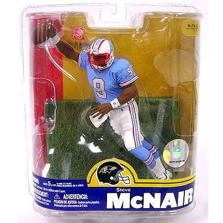 McFarlane Toys NFL Houston Oilers Sports Picks Football Series 16 Steve McNair Action Figure [Retro Oilers Variant]
