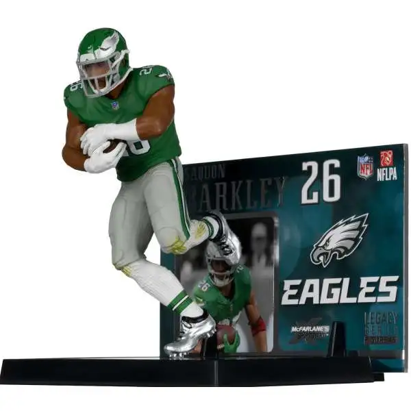 McFarlane Toys NFL Philadelphia Eagles Saquon Barkley Posed Figure [Classic Uniform]
