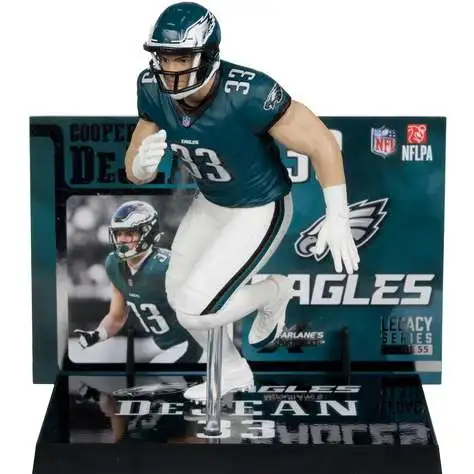 McFarlane Toys NFL Philadelphia Eagles Cooper Dejean Posed Figure (Pre-Order ships August)