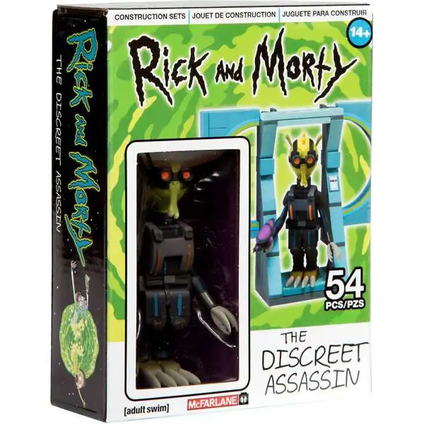 McFarlane Toys Rick & Morty The Discreet Assassin Micro Construction Set