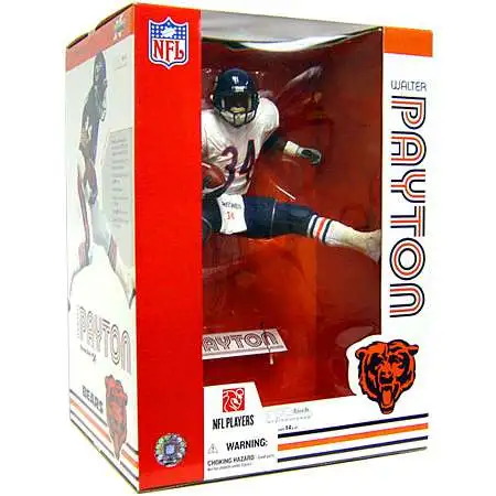 McFarlane Toys NFL Chicago Bears Sports Picks Football Walter Payton Deluxe Action Figure [White Jersey]