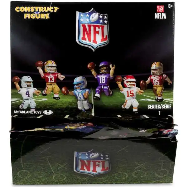 McFarlane Toys NFL Construct-a-Figure Series 1 Mystery Box [36 Packs]