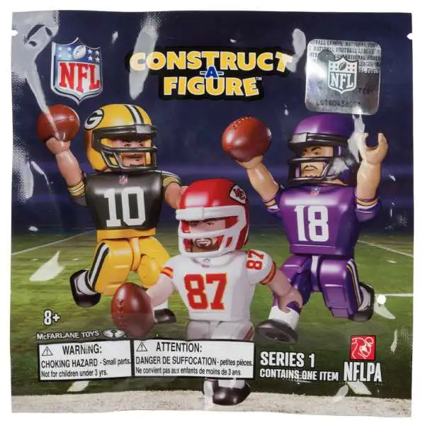 McFarlane Toys NFL Construct-a-Figure Series 1 Mystery Pack [1 RANDOM Figure]