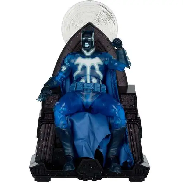 McFarlane Toys DC Multiverse Collector Edition Batman Action Figure [Darkseid War, Mobius Chair, Blue Costume, Platinum Chase Edition]