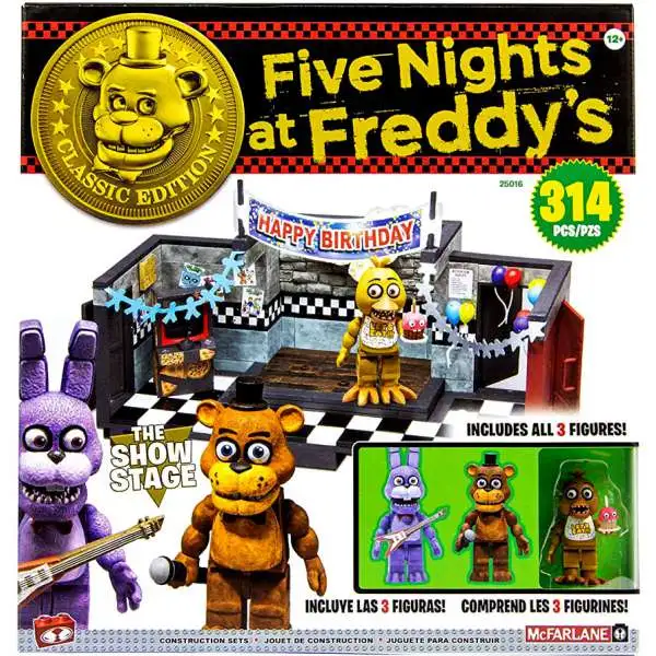 McFarlane Toys Five Nights at Freddy's Classic Series Show Stage Large Construction Set [New & Improved]