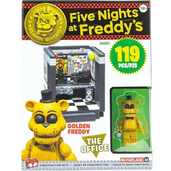 McFarlane Toys Five Nights at Freddy's Classic Series The Office Small Construction Set [New & Improved]