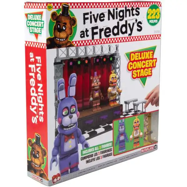 McFarlane Toys Five Nights at Freddy's Concert Stage Large Construction Set
