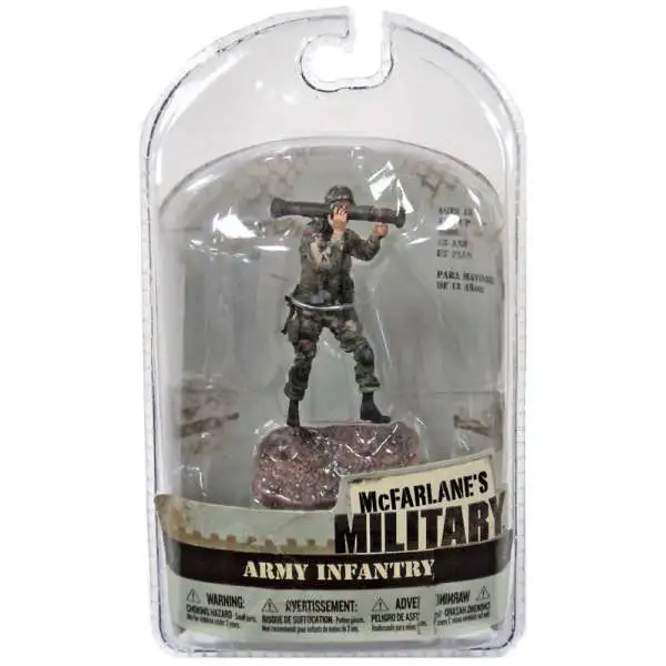 McFarlane Toys Military 3 Inch Series 1 Army Infantry AT-4 Mini Figure [RANDOM Ethnicity]